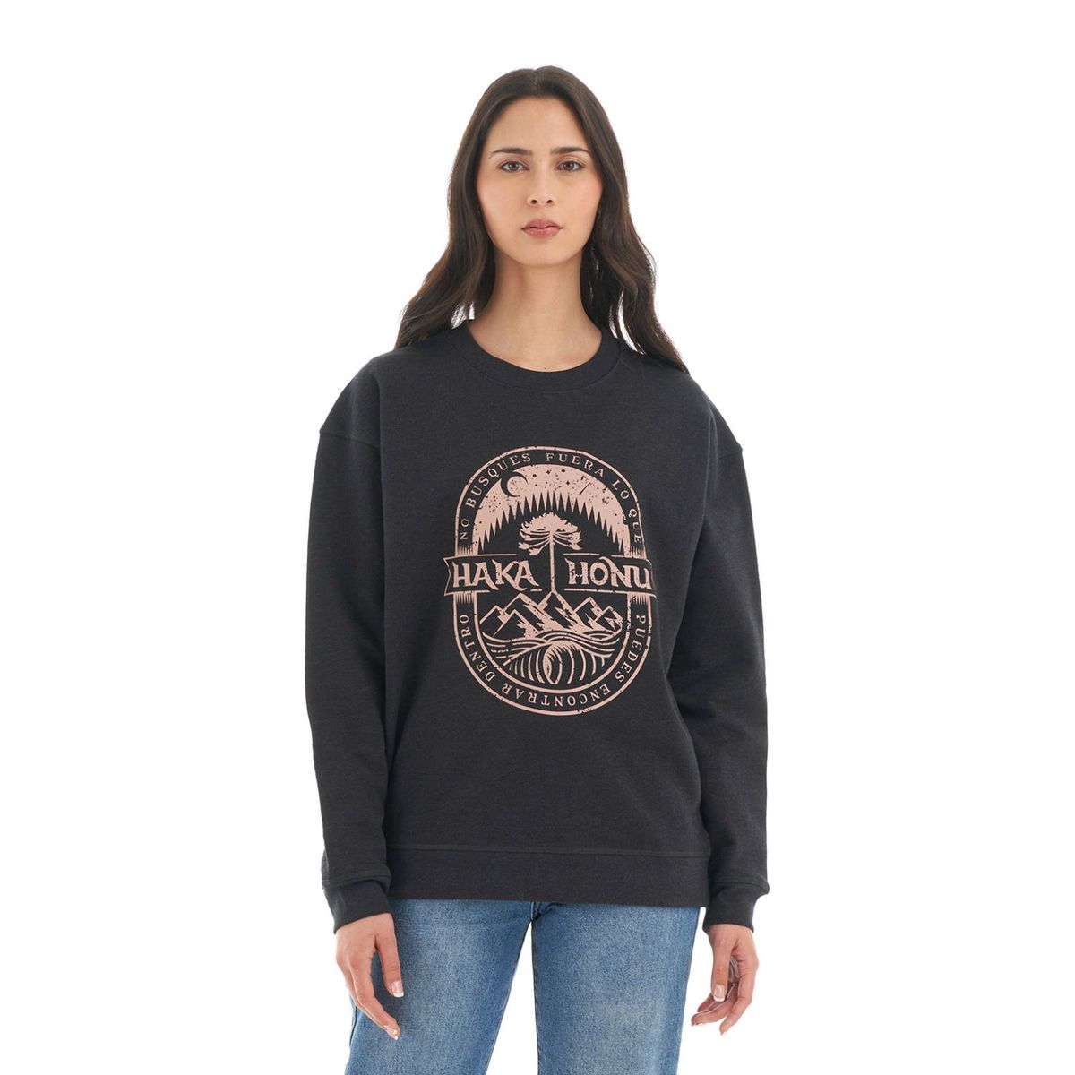 LIPPI - Lippi Poleron Casual Manga Larga Algodón Mujer