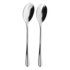 KITCHENWARE - Set Cucharas Ensaladas 2 Piezas Acero Inoxidable