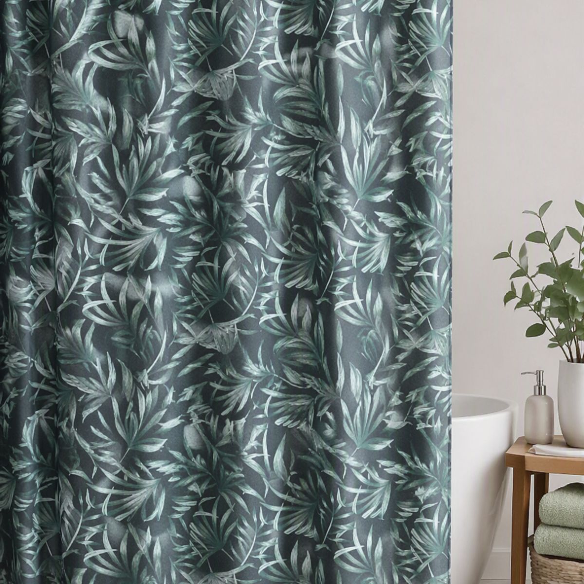 CHANTILLY - Set 4Pcs Textil De Baño Mic Print Ramas