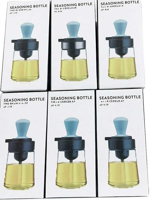 GENERICO Dispensador De Aceite Dosificador Botella De Vidrio