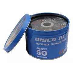 ALPHA PRO - Pack 50 Discos de Corte 4 1/2''x 1mm -