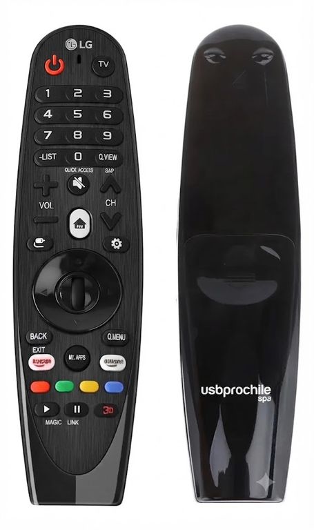GENERICO Control Remoto Genérico para Smart TV LG - Reemplazo Directo con Botones de Acceso Rápido