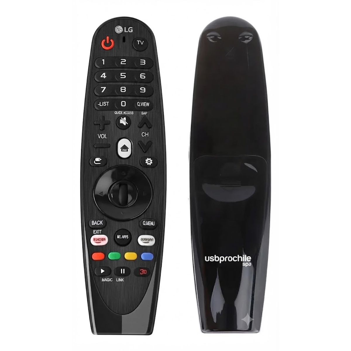 GENERICO - Control Remoto Genérico para Smart TV LG - Reemplazo Directo con Botones de Acceso Rápido