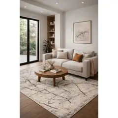 DECOGHAR - Alfombra Vintage lavable Lava Trace 160x240 cm