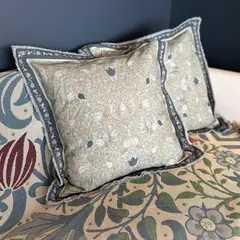 GALDANA - Cojín Reversible Diseño William Morris