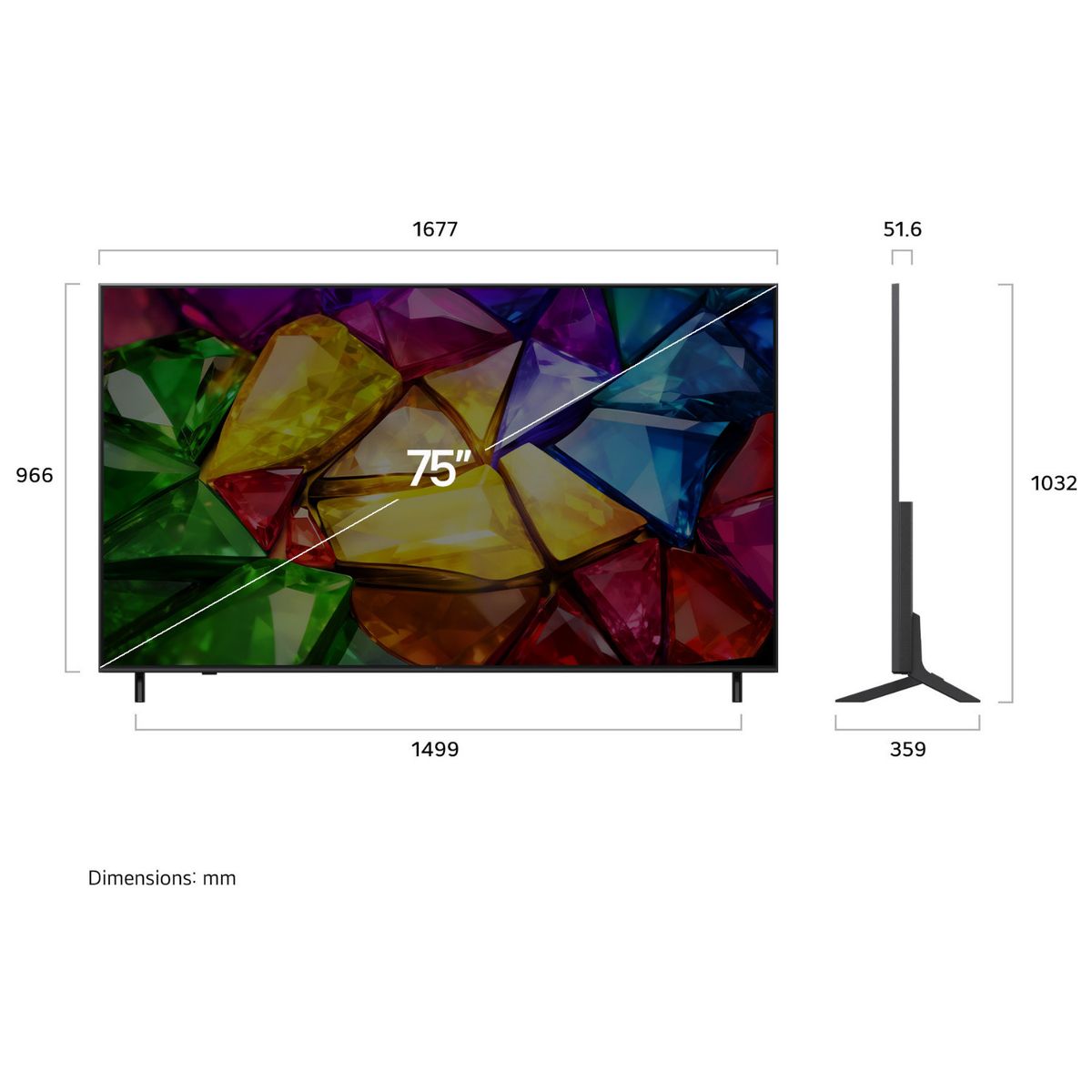 LG - Smart TV LG 75 Mini RGB evo AI MRGB85 4K 2026
