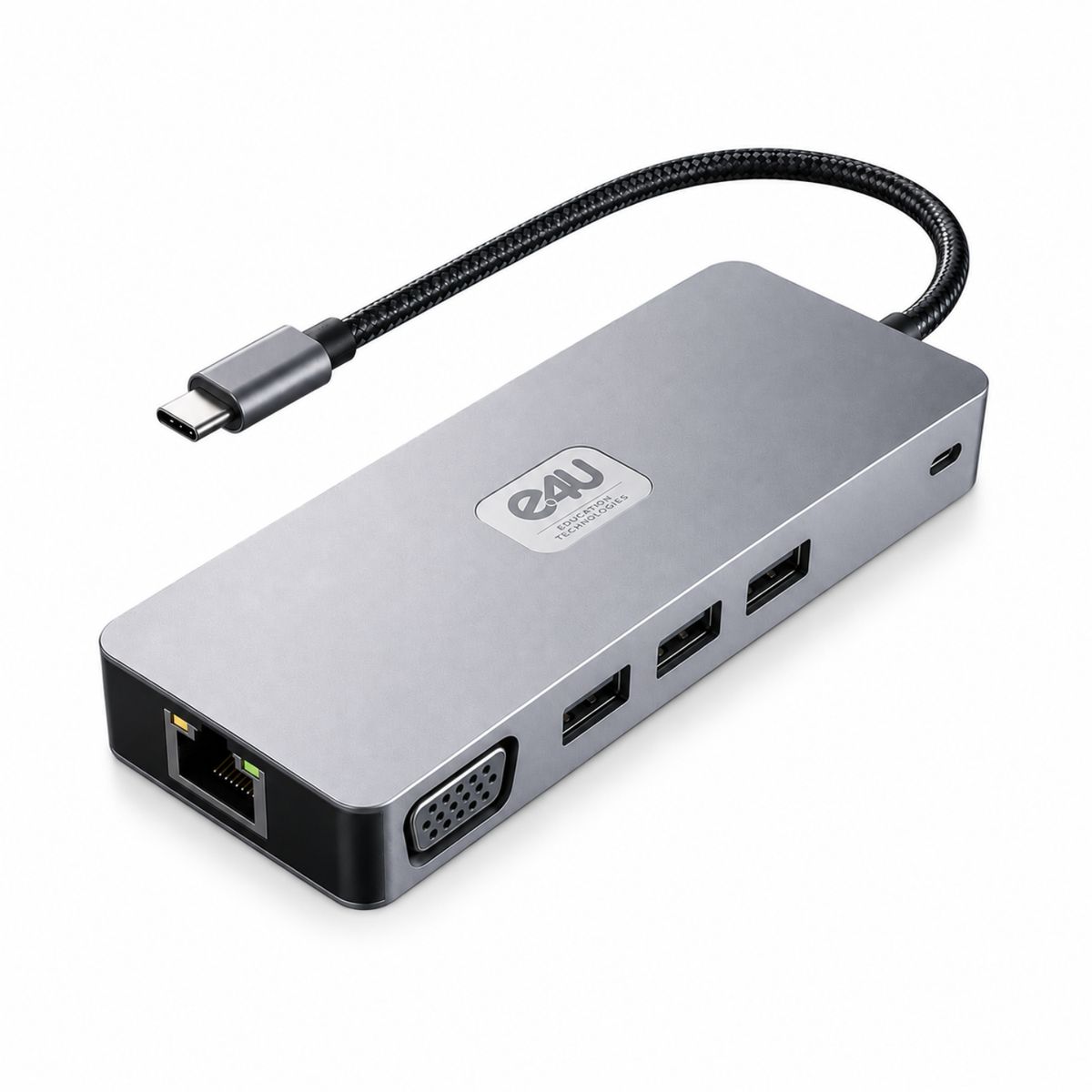 E4U - Docking Station E4U PRO DOCK 11 - USB-C 11 en 1- Dual 4K, 100W PD y Ethernet Gigabit