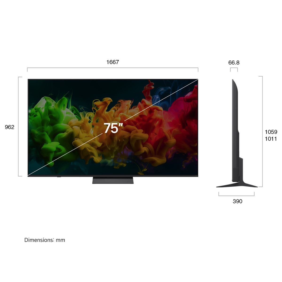LG - Smart TV 75 LG QNED evo AI QNED81 Mini LED 4K 2026.