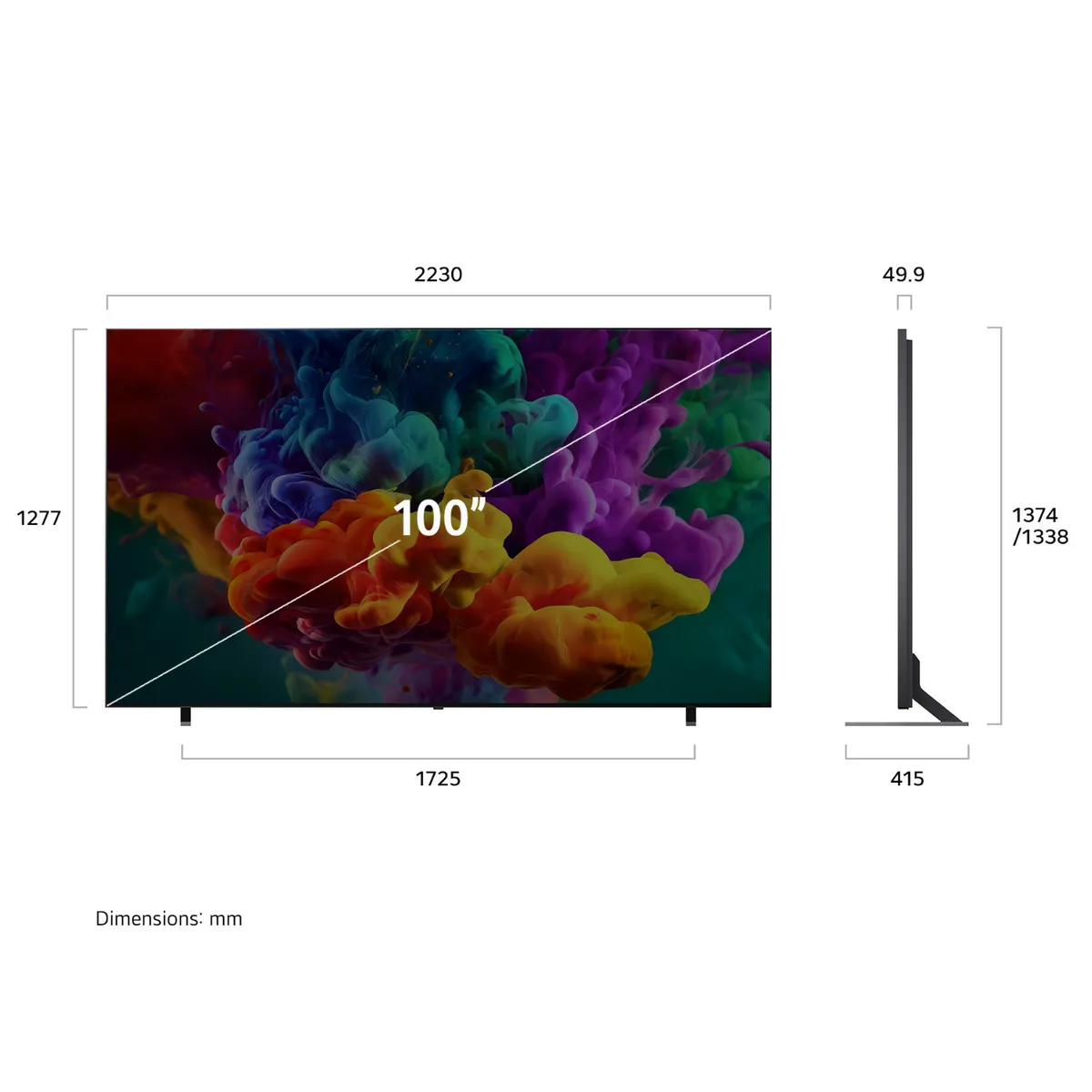 LG - Smart TV LG 100 QNED evo AI QNED85 Mini LED 4K 2026