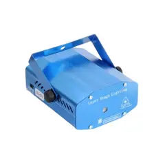 DBLUE - Luz Laser Efecto Multipunto Bicolor Rítmico