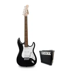 HENDRIX - Kit Guitarra Eléctrica 39 Amplificador 10w Hx0044