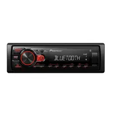 PIONEER - Autoestéreo MVH-S235BT 1DIN Bluetooth 50Wx4 color negro