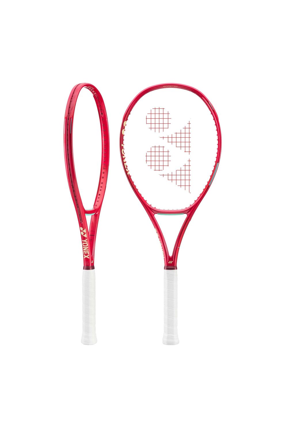 YONEX Raqueta Yonex Vcore 98+ Ruby Red 2026 - 305gr Grip 3