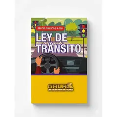GALA - Libro Ley De Tránsito De Chile 236 Páginas Actualizado 202