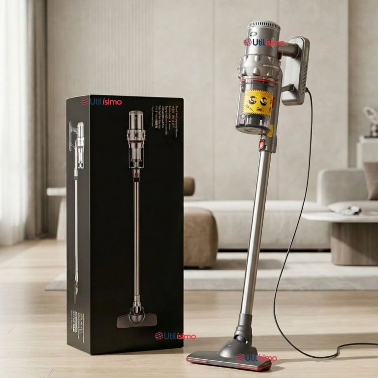 LINE Aspiradora Vertical Portátil 3 Velocidades Filtro Hepa Lavable