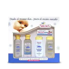 SIMONDS - Set Cuidado Bebé Simond's Recién Nacido 5 Piezas Hipoalergénico Varios