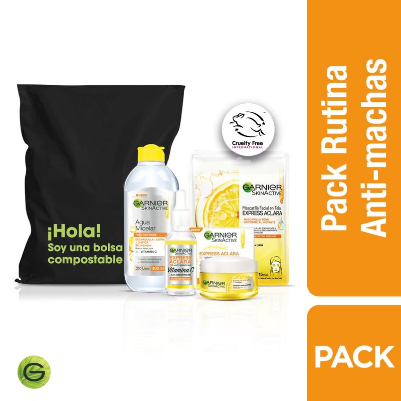 GARNIER SKIN NATURAL FACE_MC - Set Rutina Antimanchas Garnier Skin Active Garnier Skin Natural Face