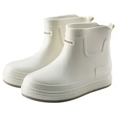 DANWEILE - Botas de Lluvia Unisex Negro