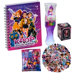GENERICO - Box Regalo Papelería De Las Guerreras Del Kpop Rumi