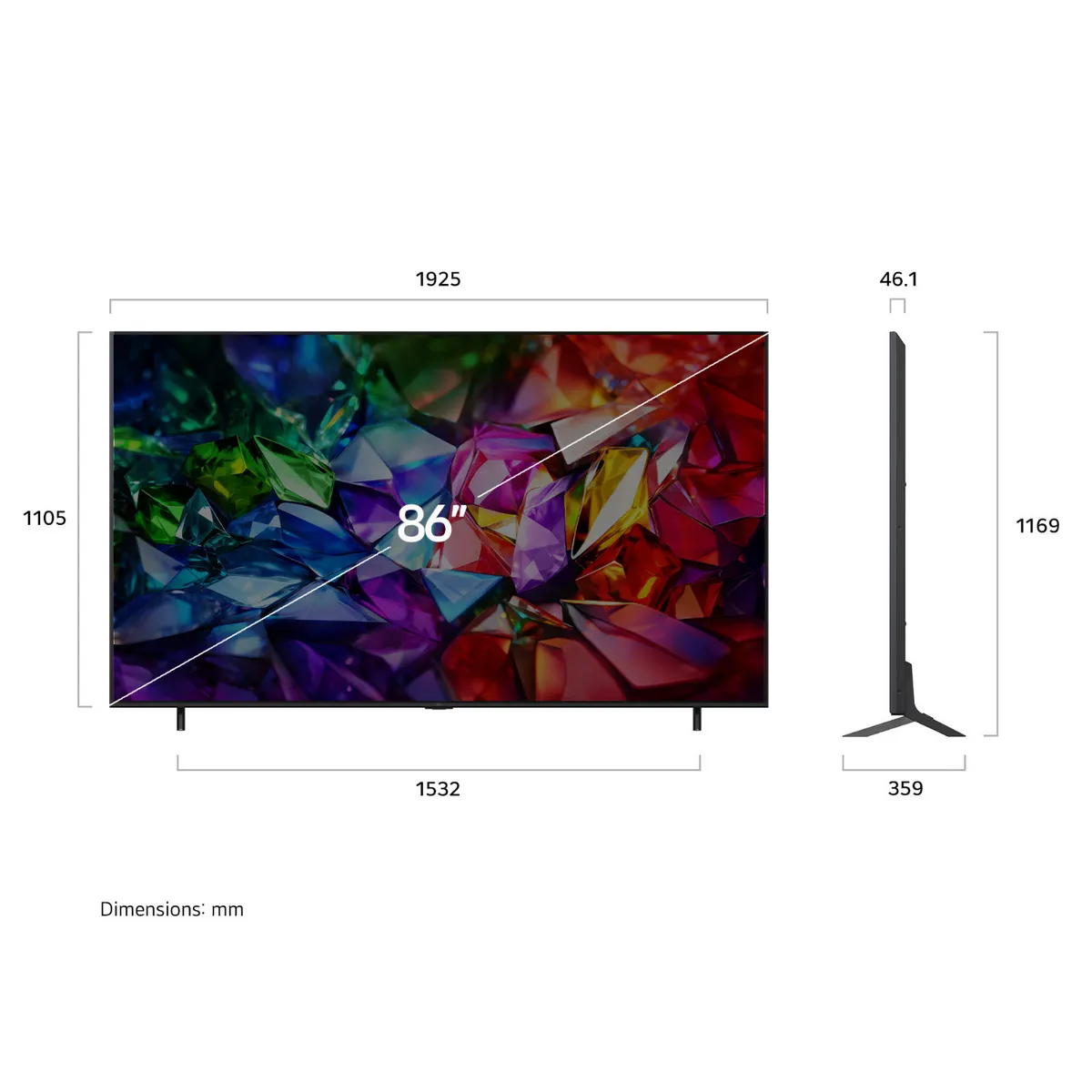 LG - Smart TV 86 LG Micro RGB evo AI MRGB95 4K 2026