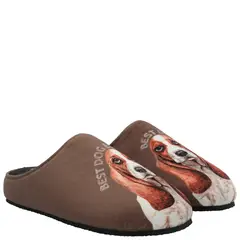 HUSH PUPPIES - Pantufla Unisex Basset Café