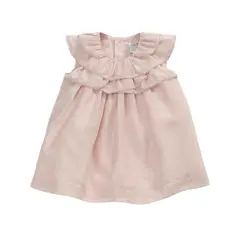BBPRO - VESTIDO NIÑA ROSA 6-9M