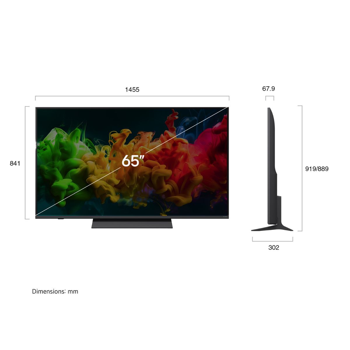 LG - Smart TV 65 LG QNED evo AI QNED81 Mini LED 4K 2026.