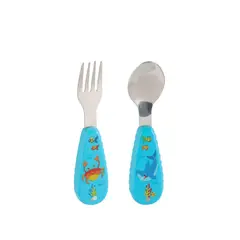 VINERS - Set Cubiertos Niños Sea Life 2 Pzas