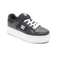 DC - Zapatillas Urbanas Mujer Manteca 4 Plataforma Negro