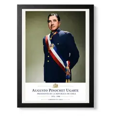 ELAB PROPIA - Cuadro Decorativo Presidentes Chile 40x30cm