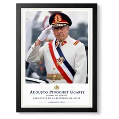 ELAB PROPIA - Cuadro Decorativo Presidentes Chile 40x30cm