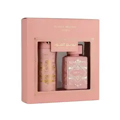 LATTAFA - Set Perfume Badee Al Oud Noble Blush EDP 100 ml + Perfume Spray 200 ml