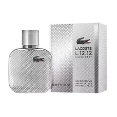 LACOSTE - Perfume L.12.12 Silver Grey EDP 50 ml de