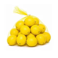 MARIENBERG - Mallas Dimensionadas para 2,5kg aprox 45cm Amarillo 2000 unidades