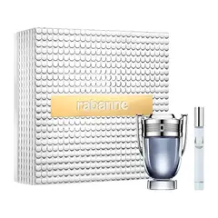 RABANNE - Invictus Edt 100 Ml + 10 Ml Set 2 Pcs Hombre