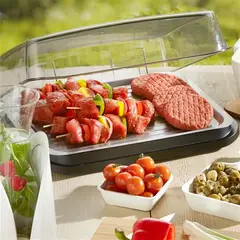 VACUVIN - Enfriador de Alimentos con Tapa