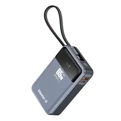 MASTER G - Cargador portatil 20.000 mah 65w gris