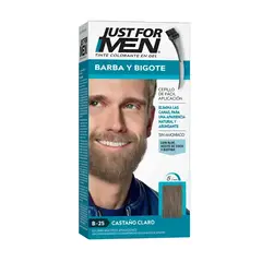 JUST FOR ME - Tinte JFM Barba y Bigote Castaño Claro 28gr