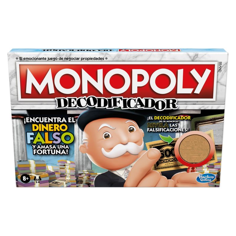 MONOPOLY - Juegos De Mesa Decodificador Monopoly
