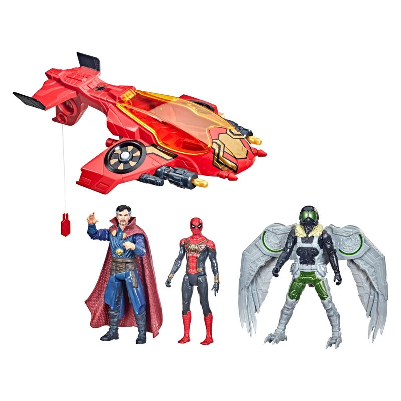 MARVEL - Spider-Man Marvel Figuras de Accion Spiderman 3 Movie Juego de Jet de Spy Fighter