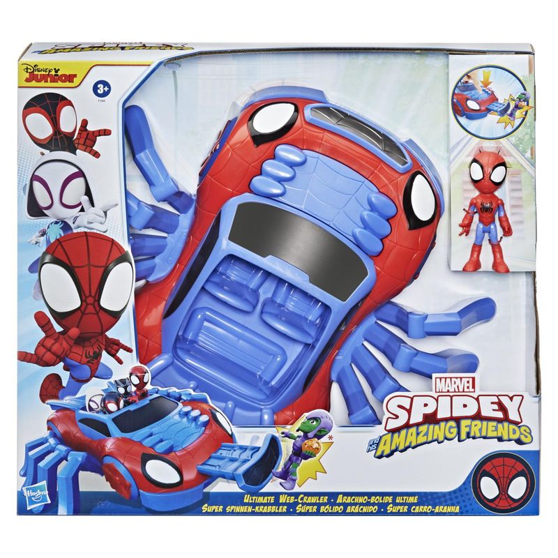 MARVEL - Spidey Y His Amazing Friends Arachno Racer Vehicle Marvel