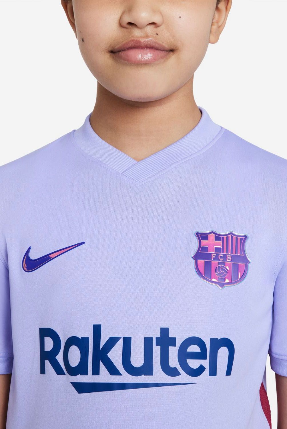 NIKE - Nike Camiseta de Fútbol FC Barcelona Visita Niño