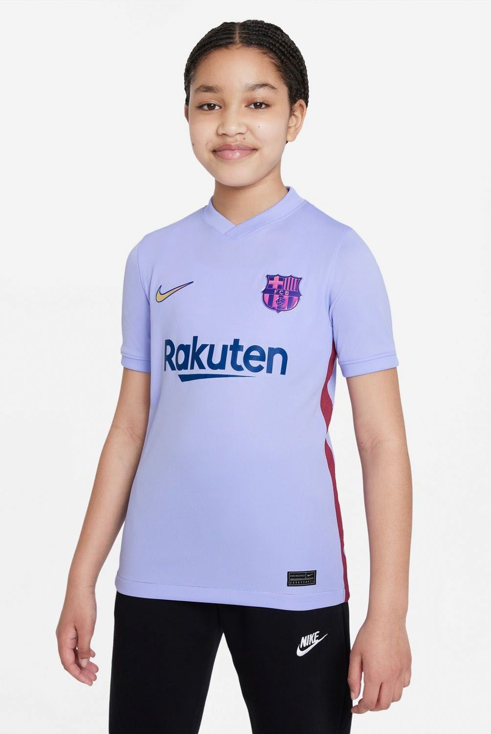 NIKE - Nike Camiseta de Fútbol FC Barcelona Visita Niño