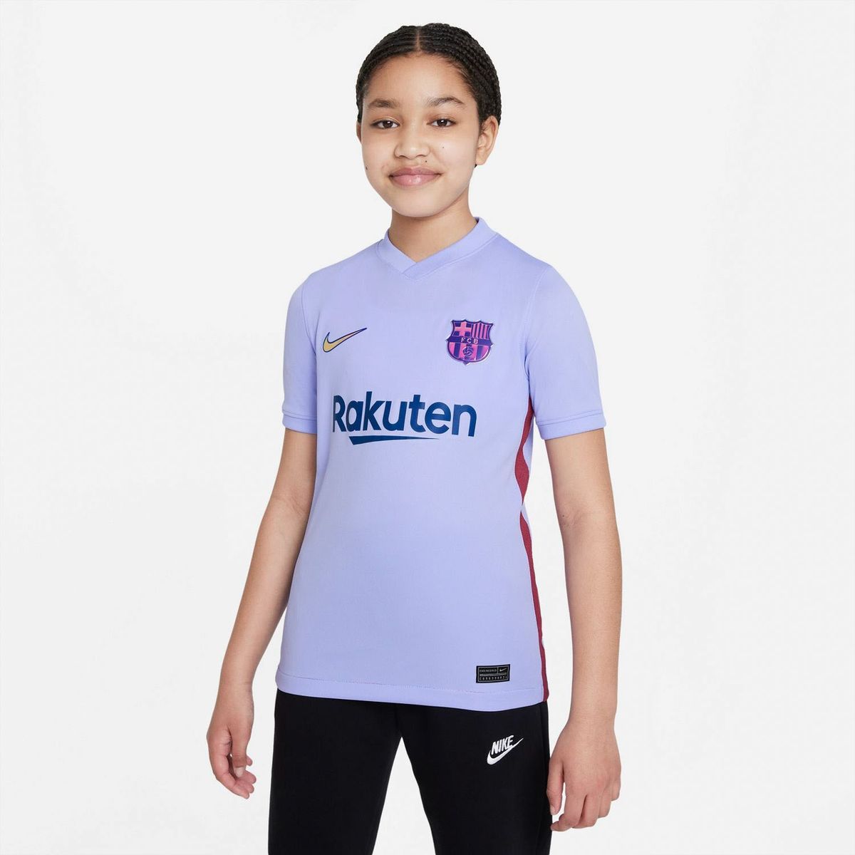 NIKE - Nike Camiseta de Fútbol FC Barcelona Visita Niño