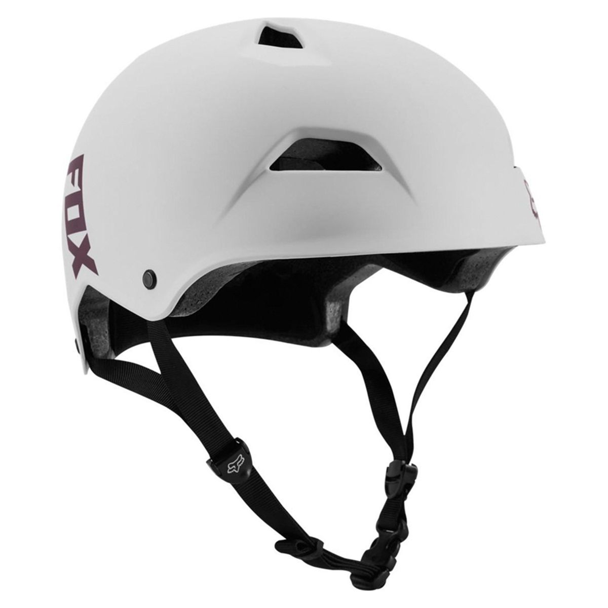 FOX - Casco Flight Blanco Unisex Ciclismo Fox
