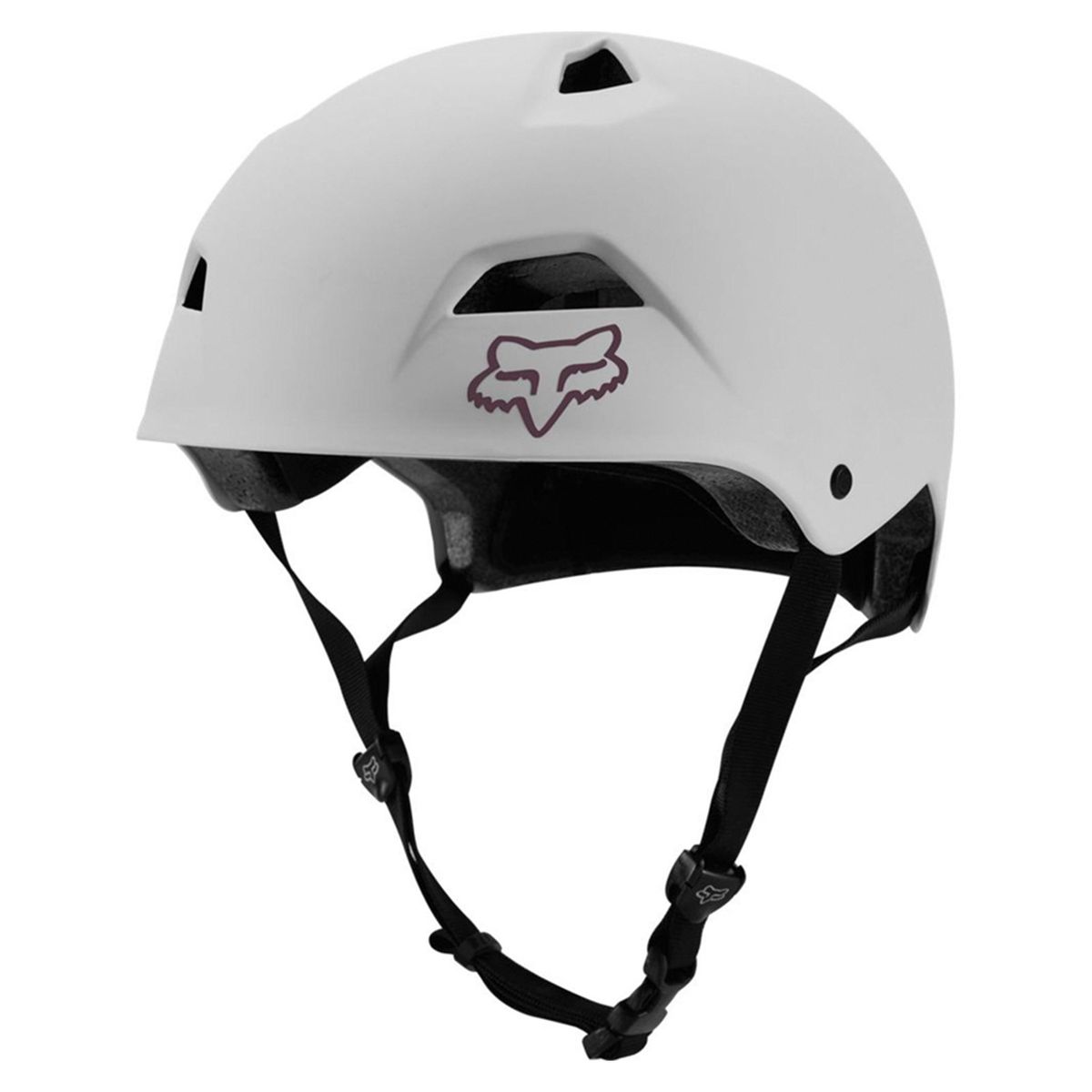 FOX - Casco Flight Blanco Unisex Ciclismo Fox