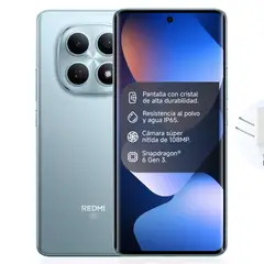 XIAOMI - Redmi Note 15 5G Glacier Blue 8GB RAM+ 256GB Memoria Azul