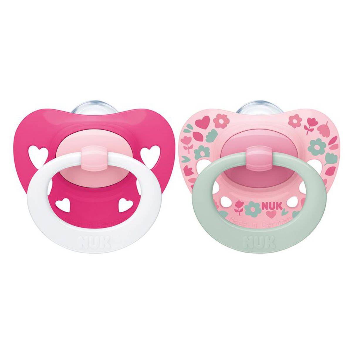 NUK - Chupete Silicona Signature Rosa Etapa 3 (18-36M) Nuk