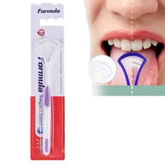 GENERICO - Pack 2 Limpiador Raspador De Lengua Higiene Bucal