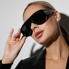 NOVY - Maxi Lentes Gafas De Sol Retro Piloto Aviador Mujer Uv400